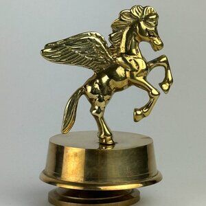 Brass Pegasus Horse Music Box Vintage – Plays “The Way We Were”